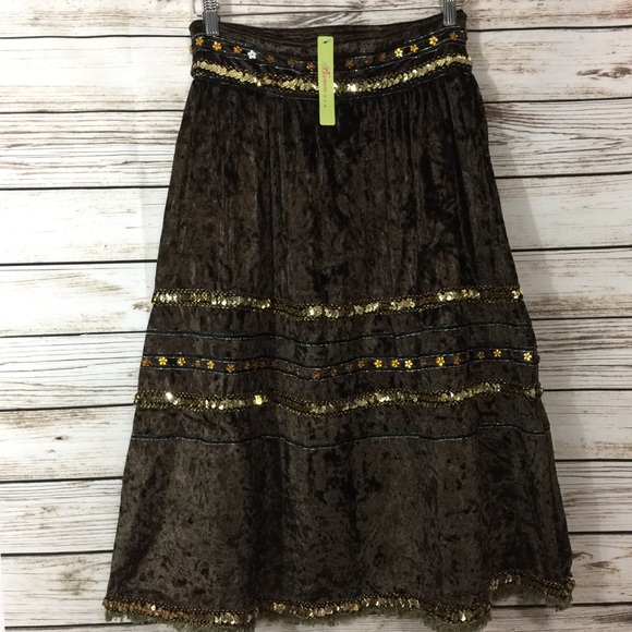 Banana USA / Umgee boho hippie skirt - Picture 4 of 4